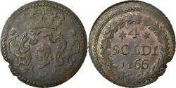 World Coins - Coin, ITALIAN STATES, CORSICA, General Pasquale Paoli, 4 Soldi, 1766, Murato