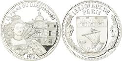 World Coins - France, Medal, Les Joyaux de Paris, Le Palais du Luxembourg, , Silver