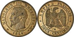 World Coins - Coin, France, Napoleon III, 2 Centimes, 1854, Marseille, , KM 776.6