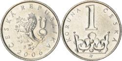 World Coins - Coin, Czech Republic, Koruna, 2006, , Nickel plated steel, KM:7