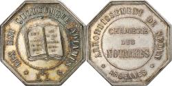 World Coins - France, Token, Notaires de l'Arrondissement de Sedan, Ardennes, Silver