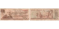 World Coins - Costa Rica, 20 Colones, 1982-07-08, AG(1-3)