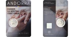 World Coins - Andorra, 2 Euro, 2021, PERSONNES AGÉES, , Bi-Metallic