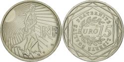 World Coins - Coin, France, 15 Euro, La Semeuse en marche, 2008, , Silver