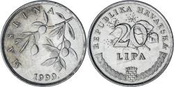 World Coins - Croatia, 20 Lipa, 1999