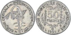 World Coins - Coin, West African States, 50 Francs, 1991