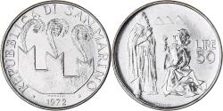 World Coins - Coin, San Marino, 50 Lire, 1972, Rome, , Steel, KM:19