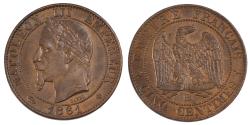 World Coins - Coin, France, Napoleon III, Napoléon III, 5 Centimes, 1861, Strasbourg