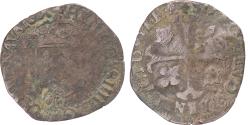 World Coins - Coin, France, Louis XIII, Quinzain (Douzain contremarqué), 1593,