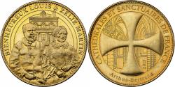 World Coins - France, Token, Lisieux -  Basilique - Louis et Zélie Martin, 2013