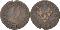World Coins - FRENCH STATES, CHÂTEAU-REGNAULT, 2 Deniers, Tournois, Copper,