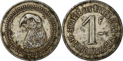 World Coins - Coin, Madagascar, Société des Mines d'Or, Andavakoëra, 1 Franc,