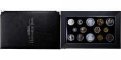 World Coins - France, Coffret 1 c. à 100 frs., 1989, Monnaie de Paris, FDC,