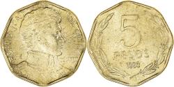 World Coins - Coin, Chile, 5 Pesos, 1993
