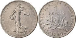 World Coins - France, Franc, Semeuse, 1960, Paris, Nickel, , Gadoury:474, KM:925.1