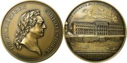 World Coins - France, Medal, Louis XV, Hôtel des Monnaies, Paris, 1977, Rottiers,