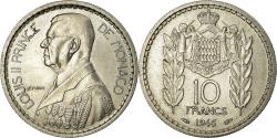 World Coins - Coin, Monaco, Louis II, 10 Francs, 1946, , Copper-nickel, KM:123