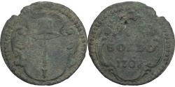 World Coins - Corsican Republic, Pasquale Paoli, Soldo, 1768, Corte, Billon,