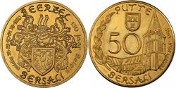 World Coins - Belgium, Token, 50 Bersali - Beerzel, 1980, Copper,