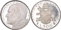 World Coins - Coin, VATICAN CITY, John Paul II, 500 Lire, 1979, FDC, , Silver, KM:148
