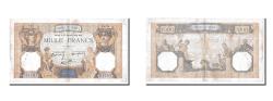 World Coins - Banknote, France, 500 Francs, 1 000 F 1927-1940 ''Cérès et Mercure'', 1938