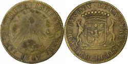 World Coins - France, Token, Prévôt de Paris, Henri de Fourcy, 1687, Brass,