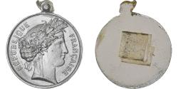 World Coins - France, Medal, République Française, Platre, Epreuve uniface,