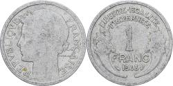 World Coins - France, Franc, Morlon, 1948, Aluminum, EF(40-45), KM:885a.1