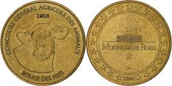 World Coins - France, Tourist token, Rouge des prés, 2008, MDP, Nordic gold,