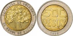 World Coins - Colombia, 500 Pesos, 2008, Bi-Metallic, , KM:286