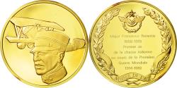 World Coins - France, Medal, L'Histoire de la Conquête de l'Air, Francesco Baracca, Aviation