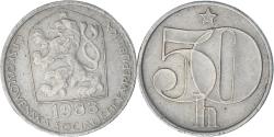 World Coins - Czechoslovakia, 50 Haleru, 1983