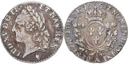 World Coins - France, Louis XV, 6 Sols, 1/20 Écu à la vieille tête (6 sols)