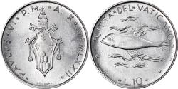 World Coins - Coin, VATICAN CITY, Paul VI, 10 Lire, 1972, Roma, , Aluminum, KM:119