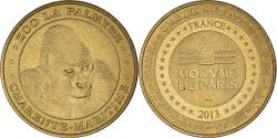 World Coins - France, Token, 17/ Zoo de la Palmyre - Gorille, 2013, MDP, , Copper-nickel