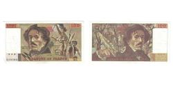 World Coins - France, 100 Francs, Delacroix, 1978, W.8 530392, AU(55-58), Fayette:69.01e