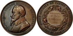 World Coins - France, Medal, Comice Agricole du Canton de Croisilles, 1868, Oudiné