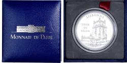 World Coins - France, 100 Francs-15 Euro, Tour de Bélem, 1997, MDP, Proof, Silver,