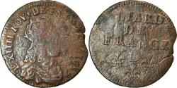 World Coins - Coin, France, Louis XIV, Liard, 1657, Vimy, , Copper, Gadoury:80