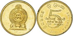 World Coins - Coin, Sri Lanka, 5 Rupees, 2011