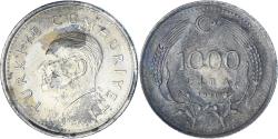 World Coins - Coin, Turkey, 1000 Lira, 1991, , Nickel-brass, KM:997