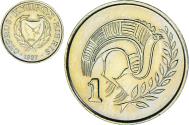 World Coins - Cyprus, Cent, 1987