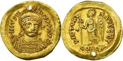 Ancient Coins - Coin, Justin I, Solidus, Constantinople, , Gold, Sear:55
