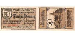 World Coins - Germany, Bialla, 50 Pfennig, 1920-10-01, UNC(63)