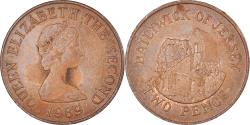 World Coins - Coin, Jersey, 2 Pence, 1989
