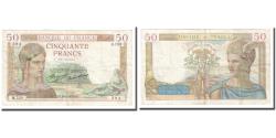 World Coins - France, 50 Francs, Cérès, 1935, 1935-02-28, VF(20-25), Fayette:17.5, KM:81