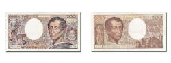 World Coins - Banknote, France, 200 Francs, 200 F 1981-1994 ''Montesquieu'', 1992, AU(50-53)