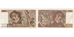 World Coins - France, 100 Francs, Delacroix, Y.50, VF(30-35)