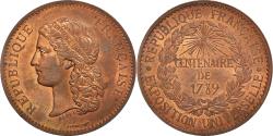 World Coins - France, Medal, Centenaire de 1789, Worlwide Exhibition, 1889, , Bronze