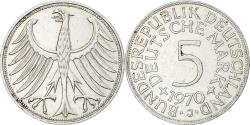 World Coins - Coin, GERMANY - FEDERAL REPUBLIC, 5 Mark, 1970, Hambourg, , Silver